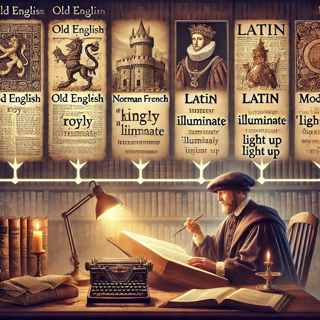 The History of Synonyms in the English Language